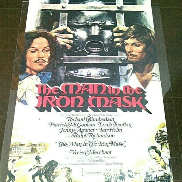 The Man in the Iron Mask Movie Poster Original Film Richard Chamberlain 1977 TV - Picture 14 of 16